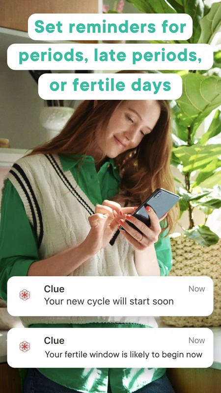 Clue Cycle & Period Tracker APK - screenshot 4