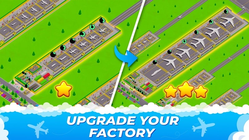 Idle Airplane Factory Tycoon APK - screenshot 4
