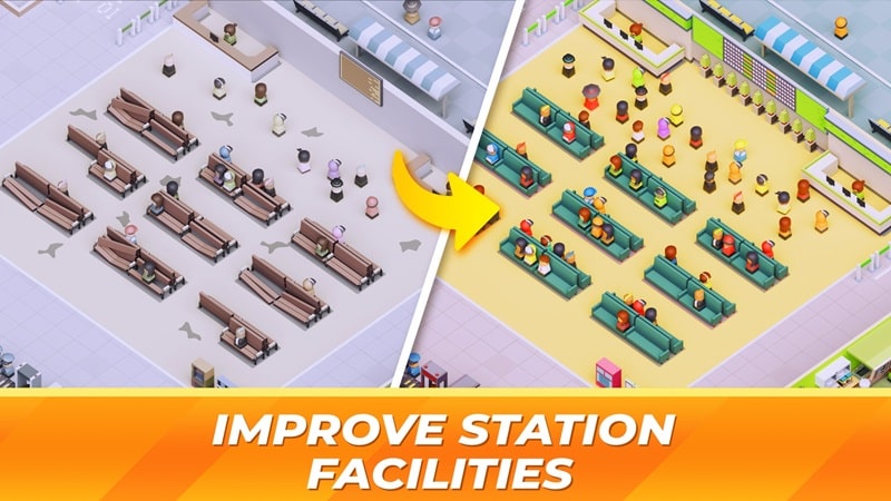 Idle Bus Station APK - screenshot 4