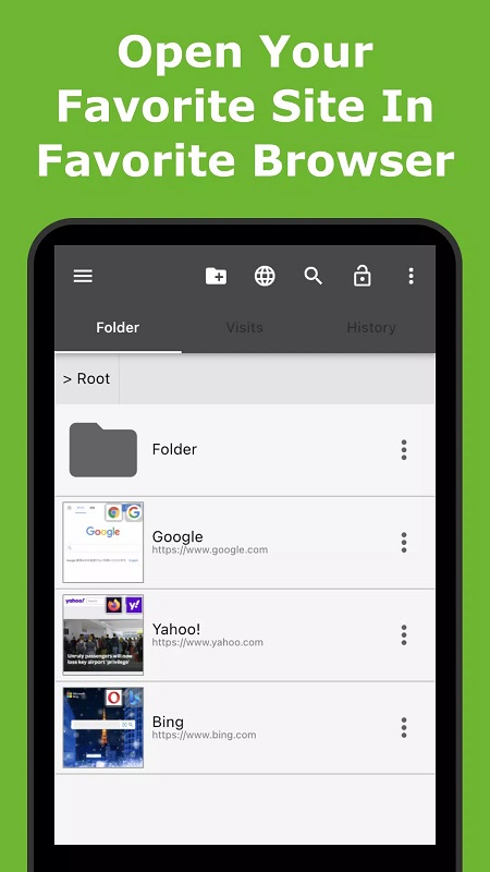 Bookmark Folder APK - screenshot 2