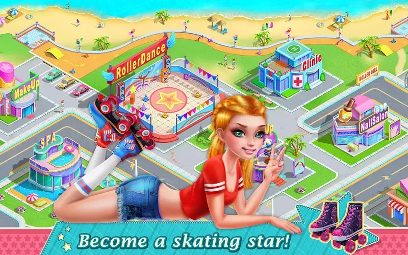 Roller Skating Girls - screenshot 5
