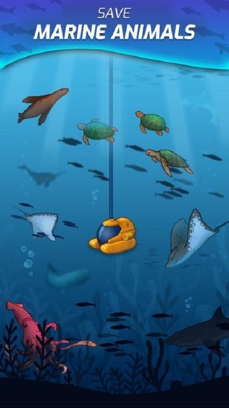 Idle Ocean Cleaner Eco Tycoon APK - screenshot 5