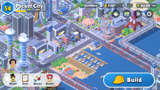 Pocket City 2 APK 1.096 (Full Game) for Android - screenshot 1