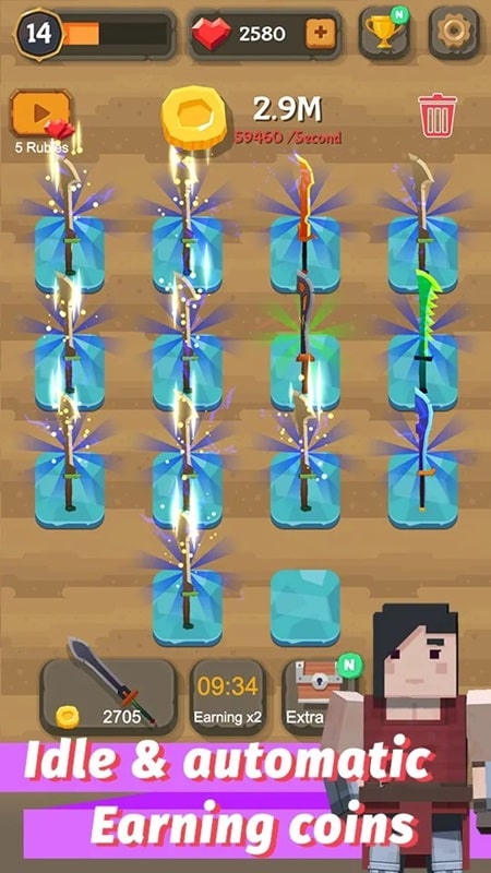 Merge Sword APK - screenshot 3