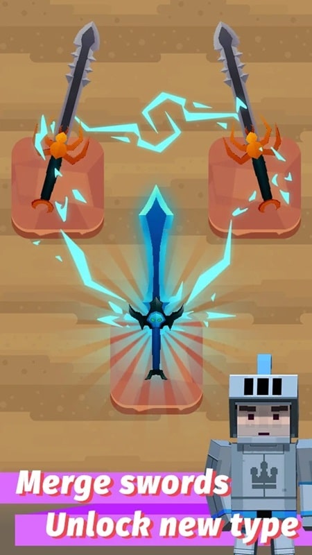 Merge Sword APK - screenshot 4