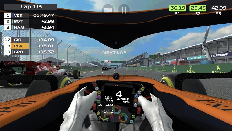 F1 Mobile Racing APK - screenshot 4