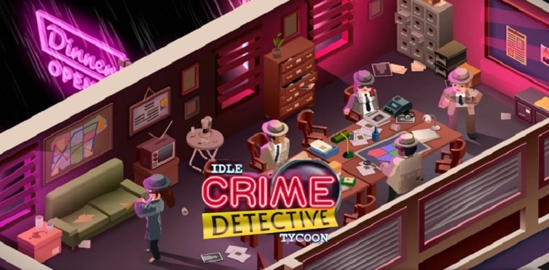 Idle Crime Detective Tycoon APK MOD APK icon