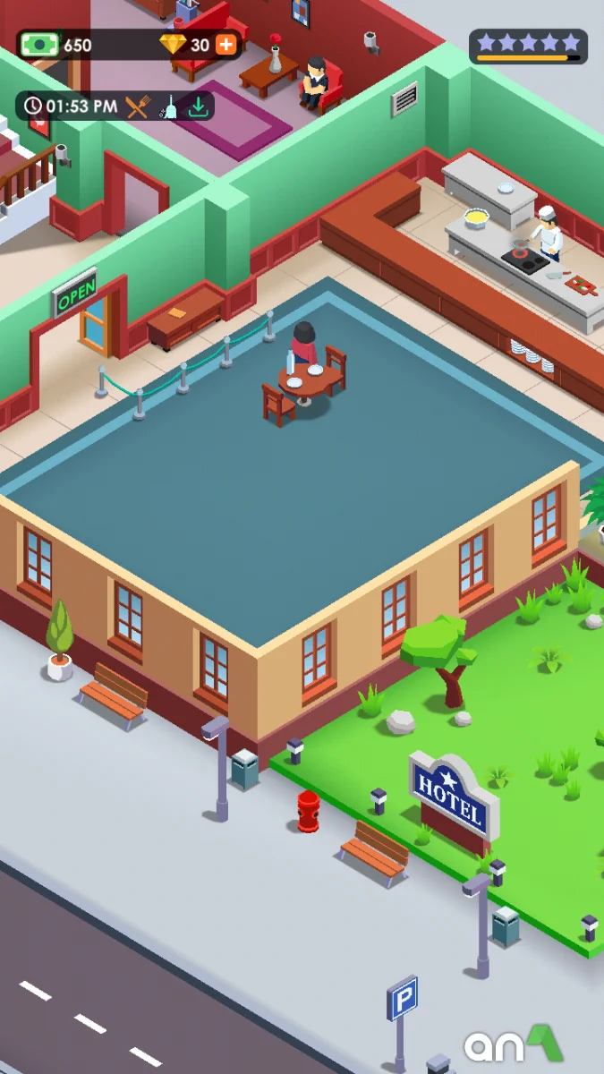 Hotel Empire Tycoon - Idle Game - screenshot 4
