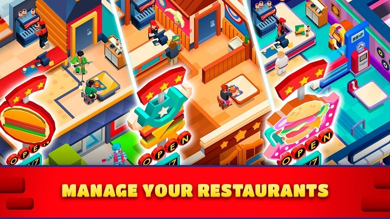 Idle Burger Empire Tycoon - screenshot 2
