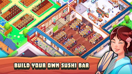 Sushi Empire Tycoon APK 1.0.8 [Full Game] for Android - screenshot 1