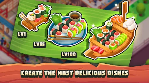 Sushi Empire Tycoon APK 1.0.8 [Full Game] for Android - screenshot 5