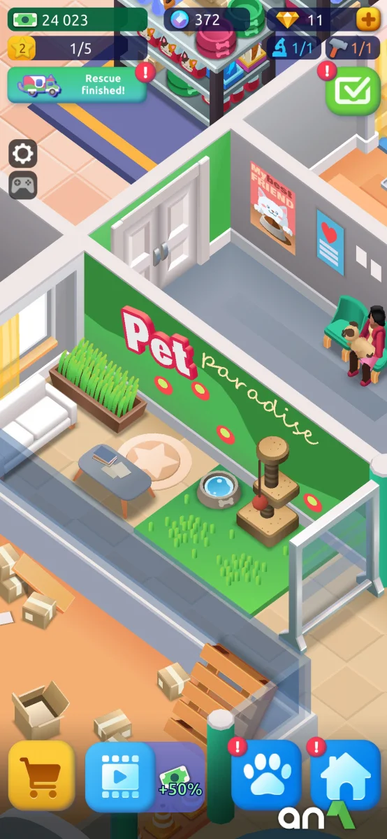 Pet Rescue Empire Tycoon - screenshot 5
