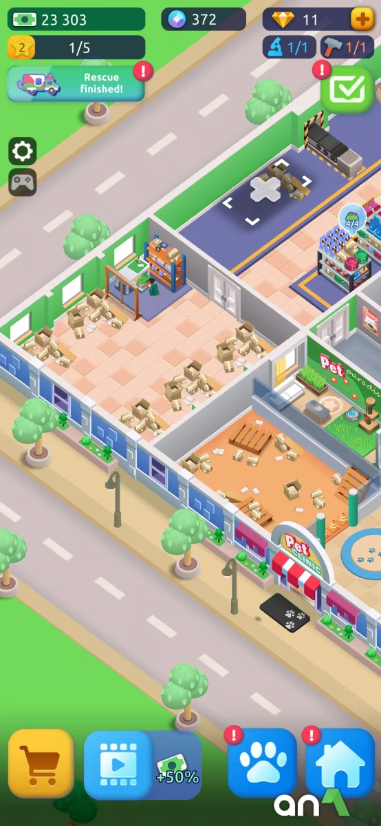 Pet Rescue Empire Tycoon - screenshot 7