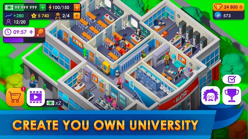 University Empire Tycoon - Idle Management Game - screenshot 2