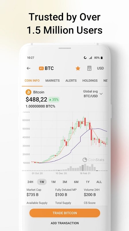 Crypto Tracker APK - screenshot 2