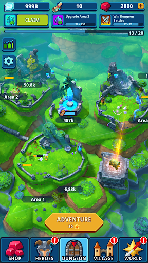 Idle Dungeon Manager 1.7.5 APK + MOD [MENU MOD] - screenshot 1