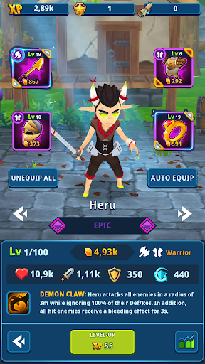 Idle Dungeon Manager 1.7.5 APK + MOD [MENU MOD] - screenshot 6