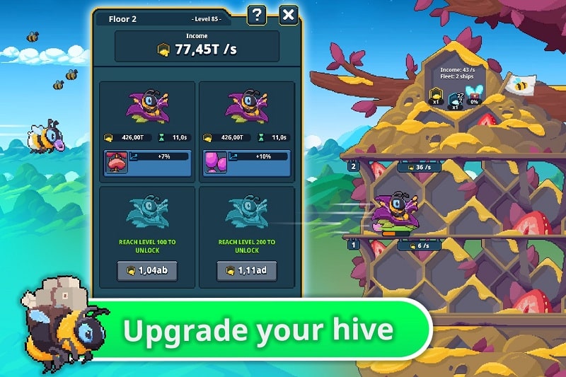 Idle Bee Manager APK - screenshot 1