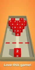 Chain Cube: 2048 3D merge game - screenshot 2