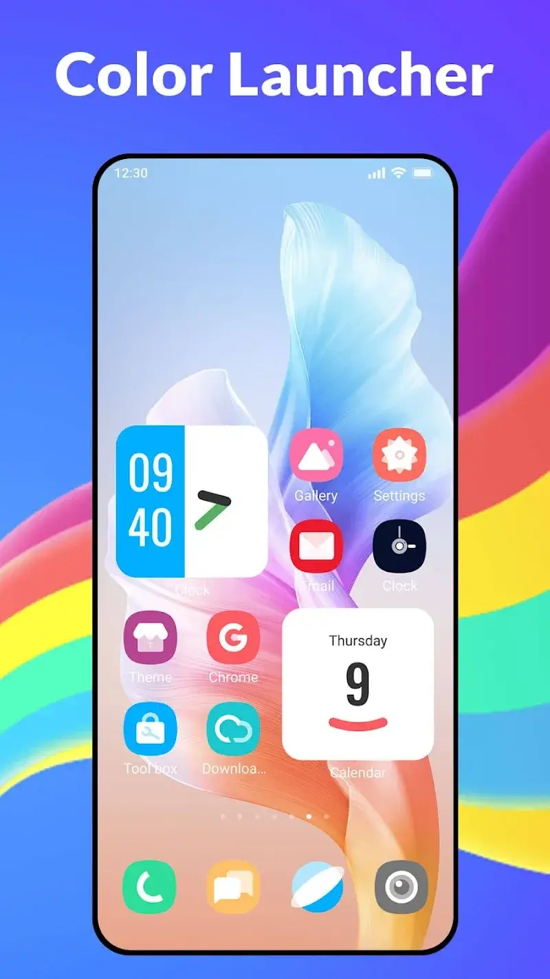 Color Launcher - screenshot 1
