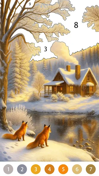 Christmas Paint by Numbers - screenshot 15