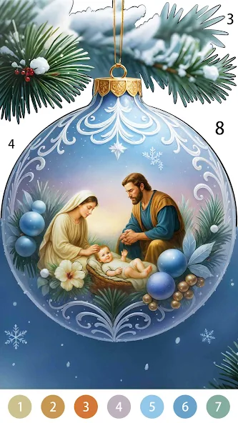Christmas Paint by Numbers - screenshot 24