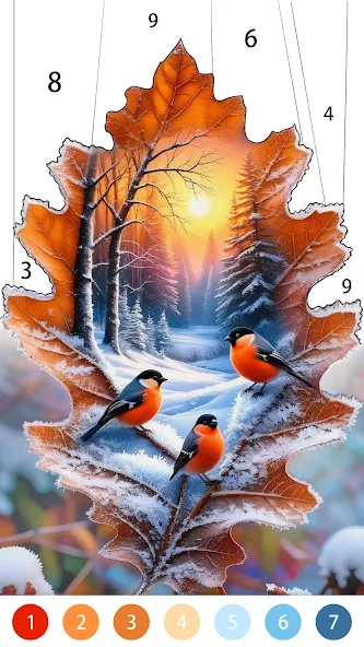 Christmas Paint by Numbers - screenshot 3