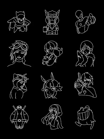 Draw Glow Comics - screenshot 16