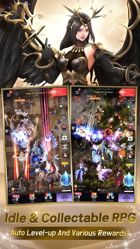 Valkyrie Rush Idle & Merge APK - screenshot 1