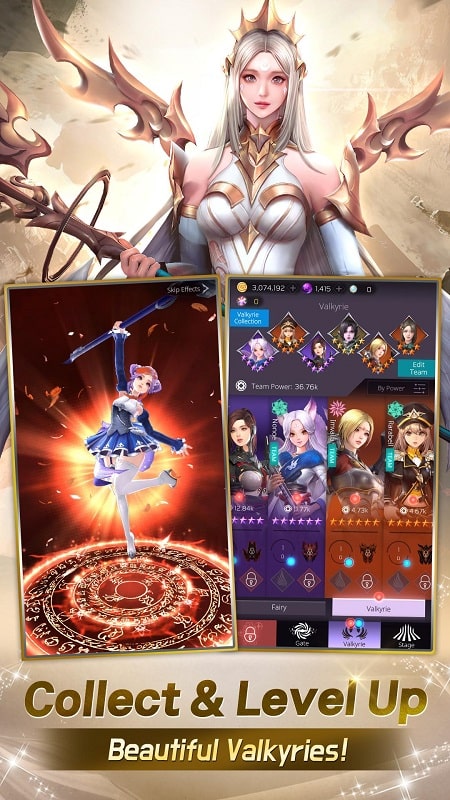 Valkyrie Rush Idle & Merge APK - screenshot 2