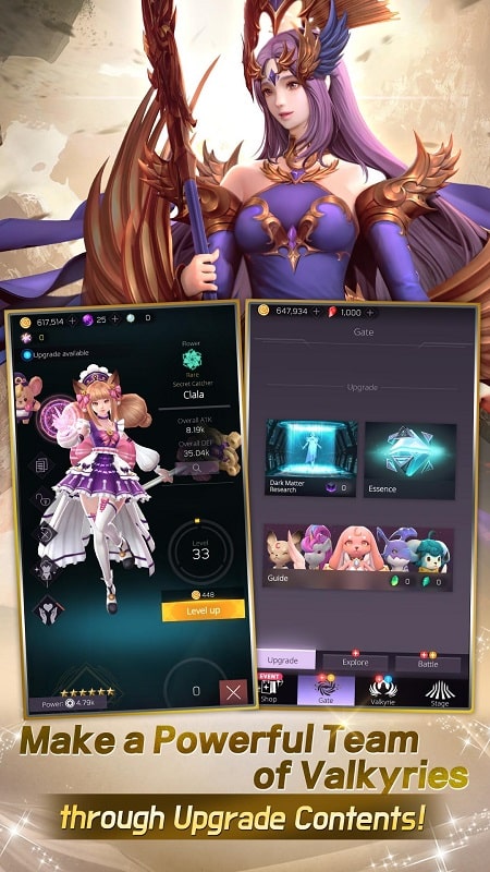 Valkyrie Rush Idle & Merge APK - screenshot 4