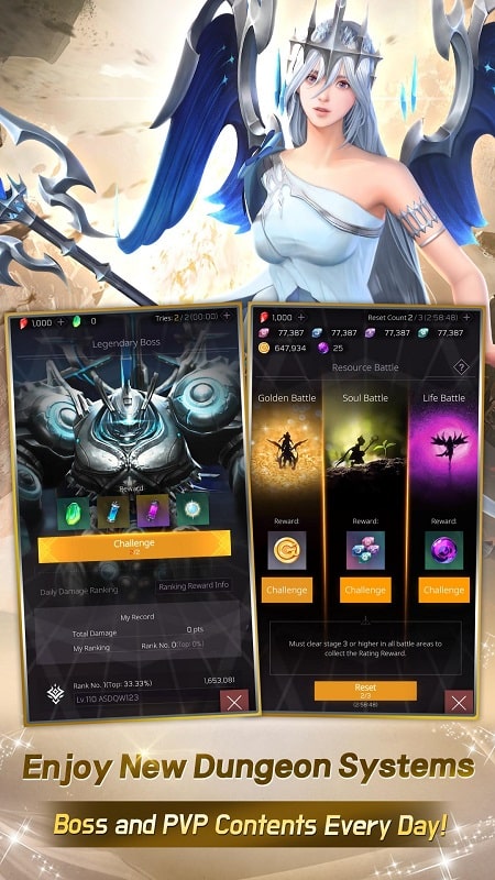 Valkyrie Rush Idle & Merge APK - screenshot 5