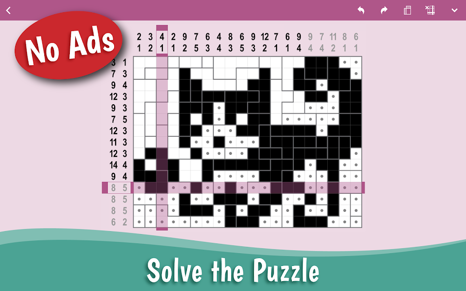 Cross-a-Pix: Nonogram Crosses - screenshot 1