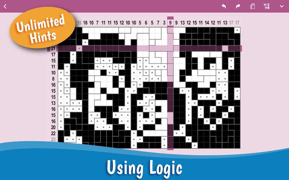 Cross-a-Pix: Nonogram Crosses - screenshot 2