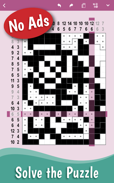Cross-a-Pix: Nonogram Crosses - screenshot 6