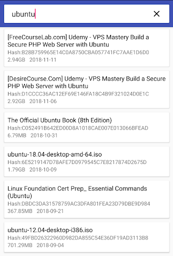 Magnet Search - screenshot 1