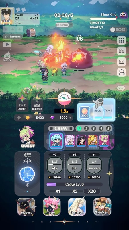 Isekai Demon King APK - screenshot 4