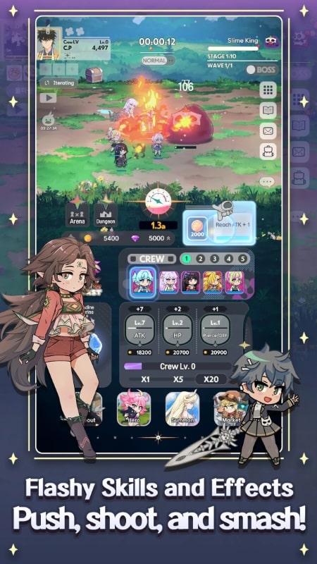 Isekai Demon King APK - screenshot 5