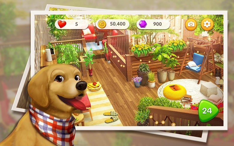 My Home Design Garden Life APK - screenshot 2