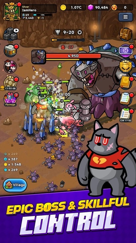 Hero Assemble Epic Idle RPG APK - screenshot 1