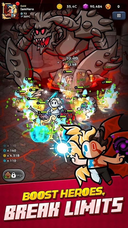Hero Assemble Epic Idle RPG APK - screenshot 4