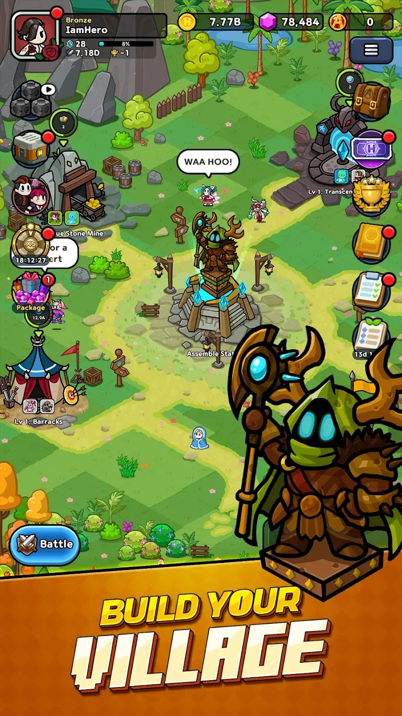 Hero Assemble Epic Idle RPG - screenshot 4