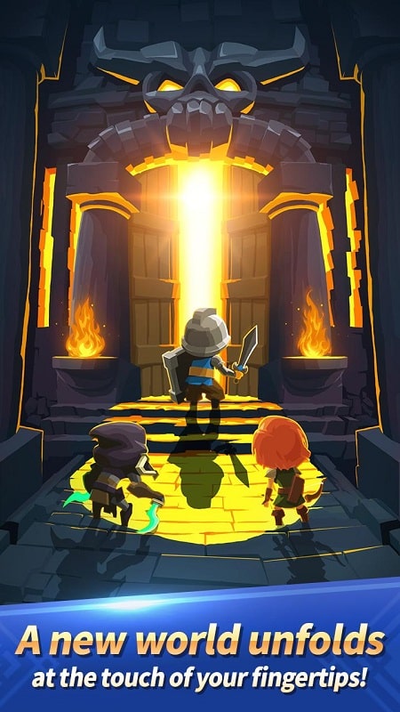 Dungeon Tactics AFK Heroes APK - screenshot 1