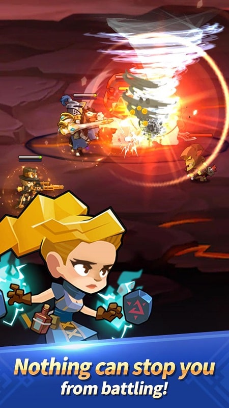 Dungeon Tactics AFK Heroes APK - screenshot 2