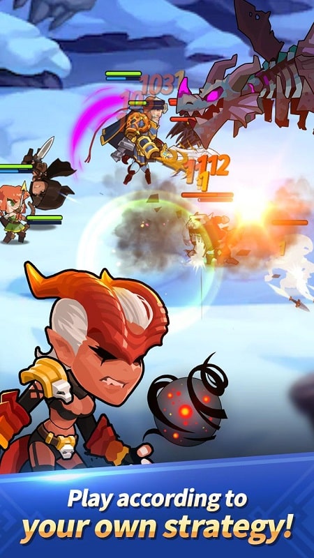 Dungeon Tactics AFK Heroes APK - screenshot 3