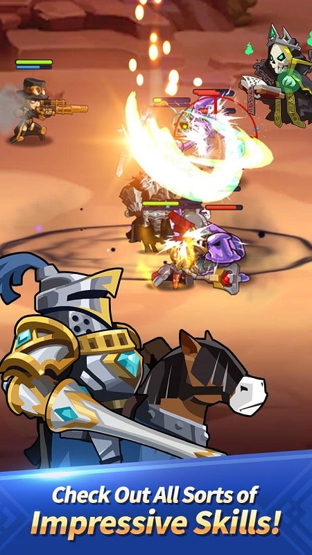 Dungeon Tactics AFK Heroes APK - screenshot 5