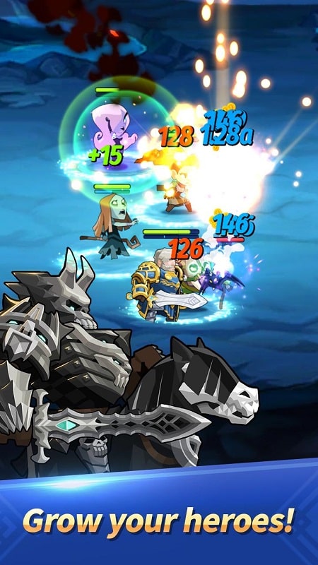 Dungeon Tactics AFK Heroes APK - screenshot 6