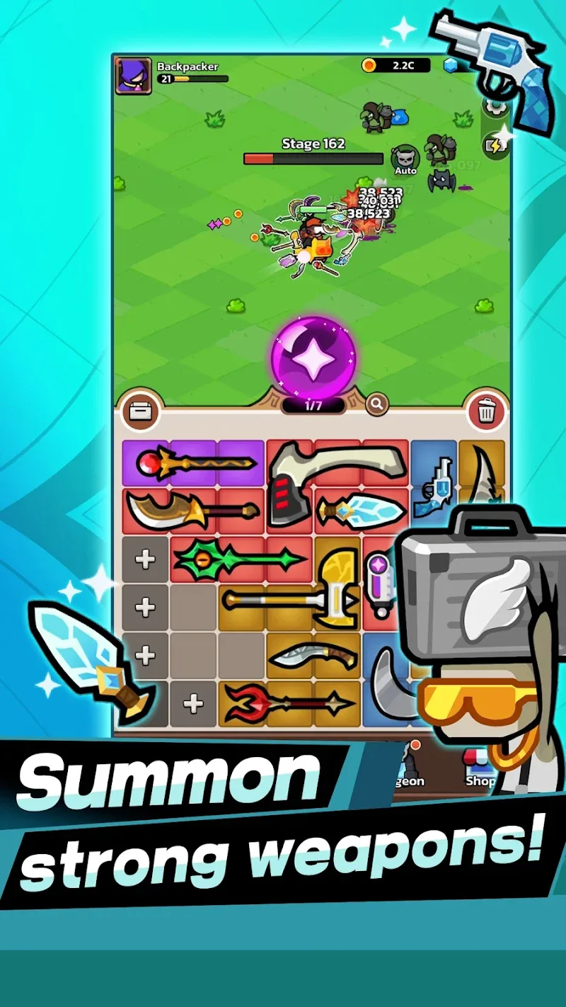 Backpack Survivors - screenshot 1