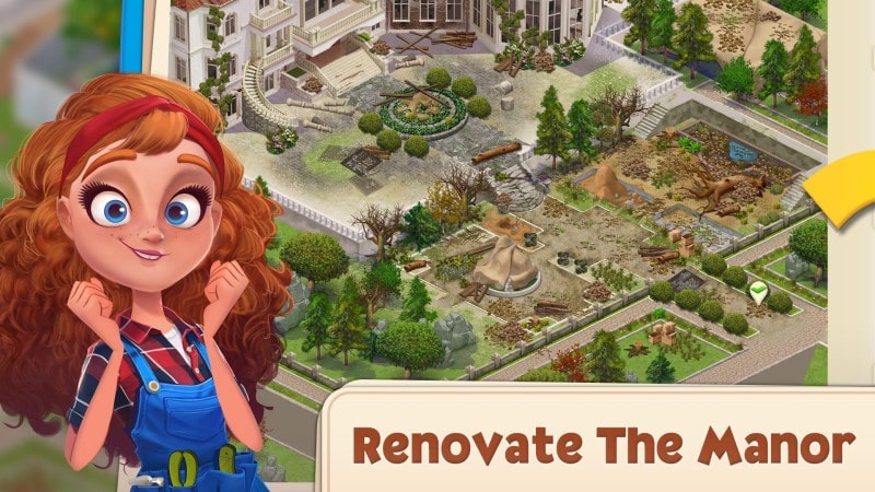 Merge Manor Sunny House APK - screenshot 1
