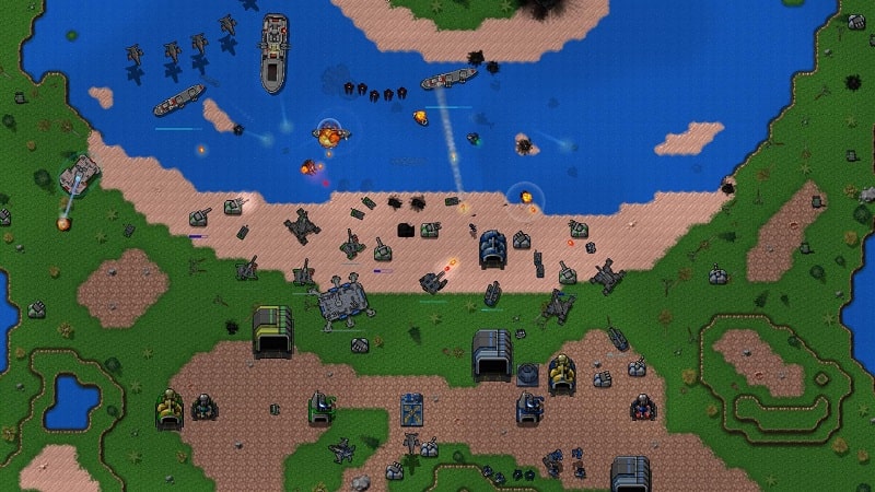 Rusted Warfare – RTS Strategy APK - screenshot 1